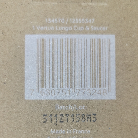 One Nespresso Vertuo Lungo Cup with Saucer - Picture 4 of 4